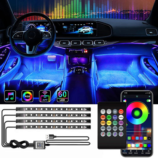 Music Control Ambient Light Illuminator for the Car and Home
